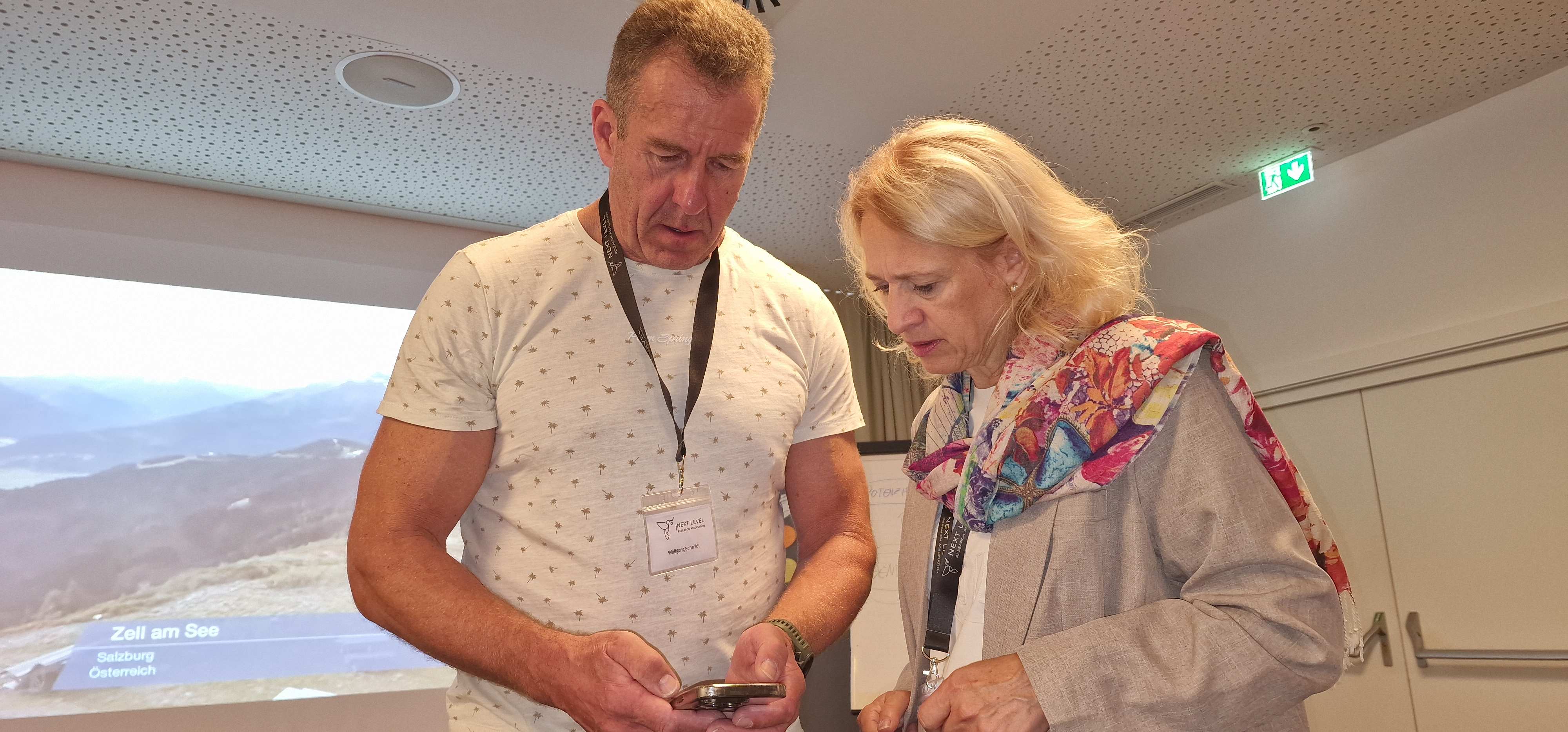 Vibeca Mitglieder bei der Projektplanung